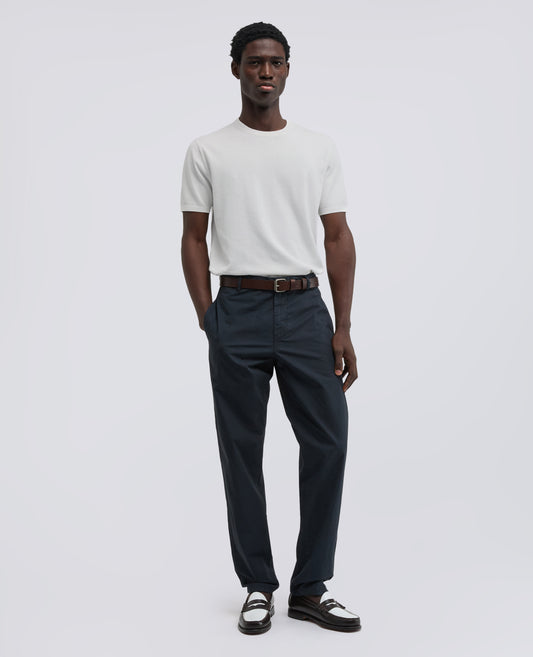 T-SHIRT GIROCOLLO IN COTONE - BIANCO - ASPESI