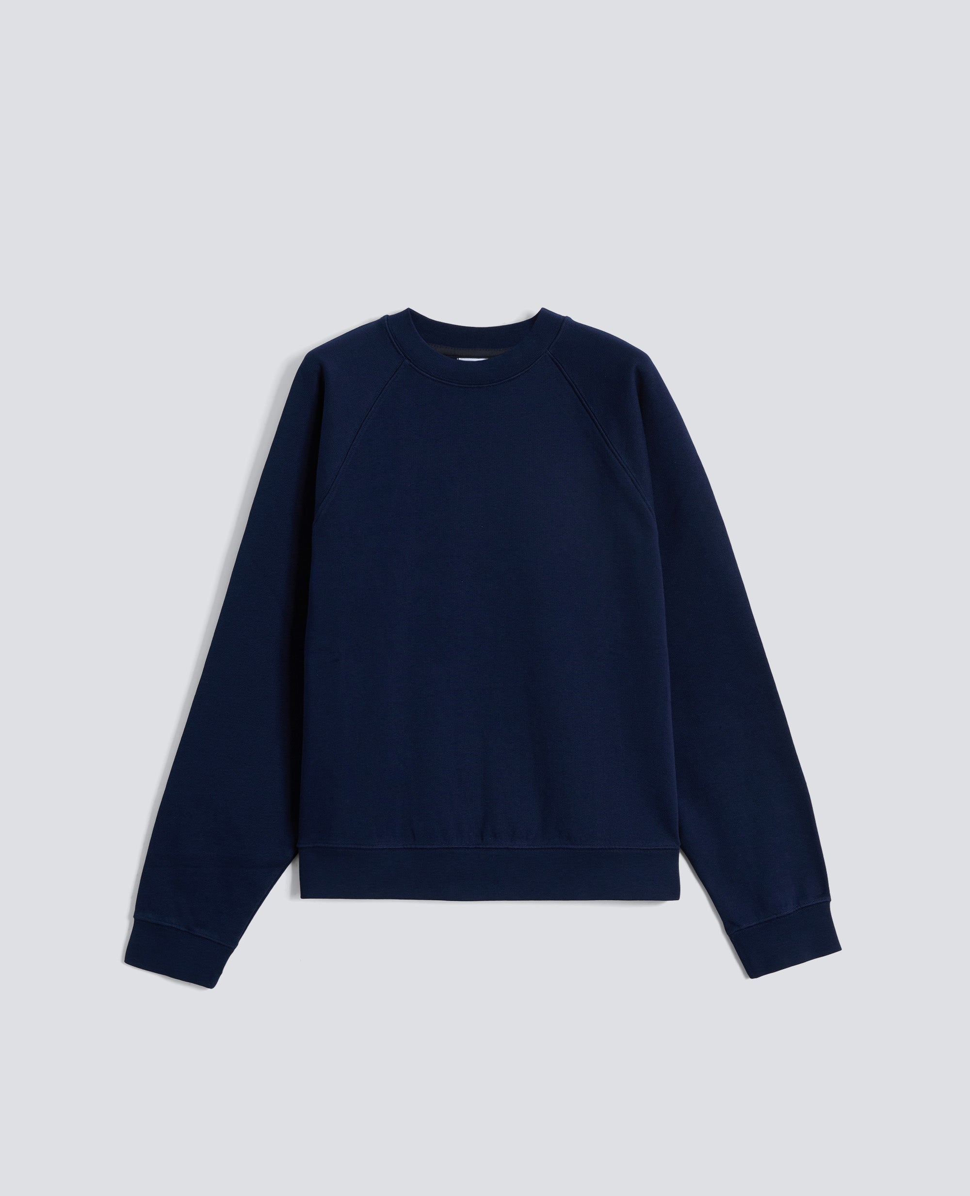 FELPA APERTA DI COTONE ORGANICO - BLU - ASPESI