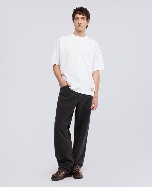 T-SHIRT GIROCOLLO IN JERSEY DI COTONE - BIANCO - ASPESI