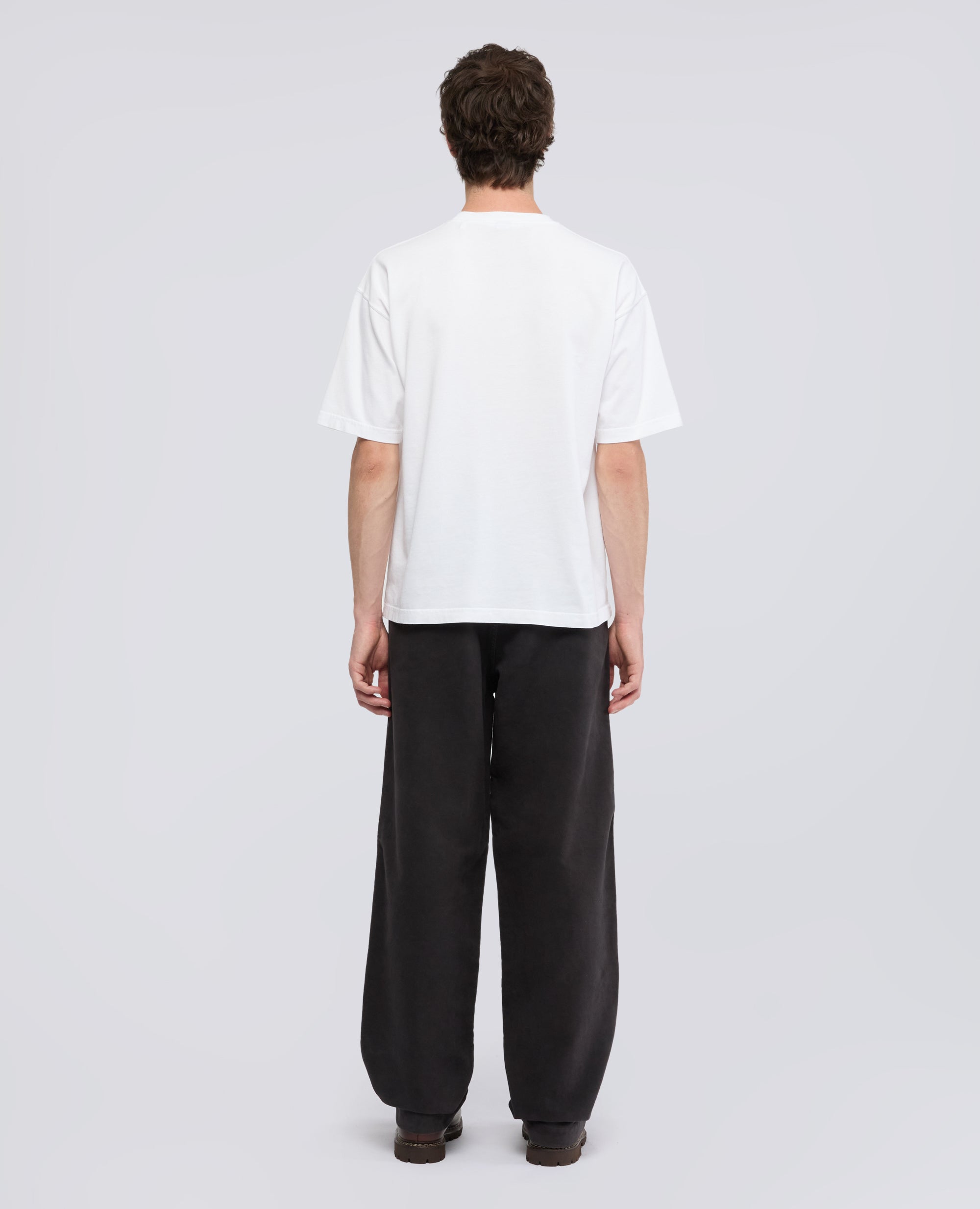 T-SHIRT GIROCOLLO IN JERSEY DI COTONE - BIANCO - ASPESI