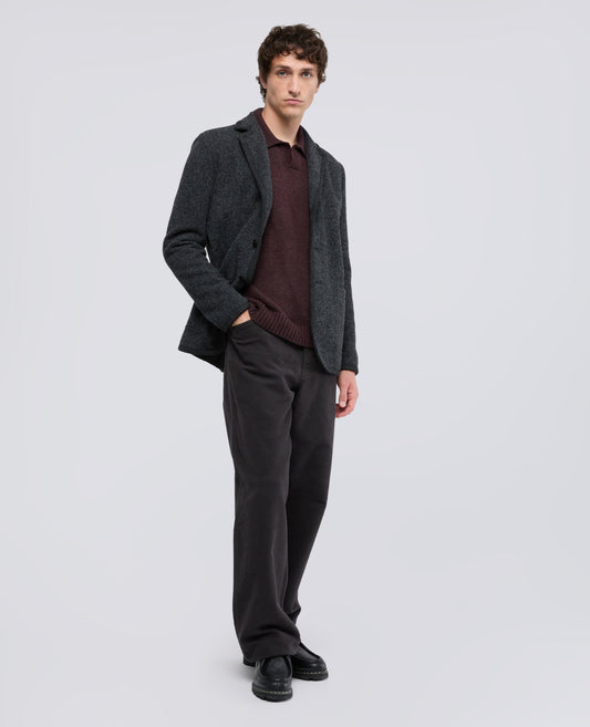 BLAZER IN LANA SHETLAND - GRIGIO - ASPESI
