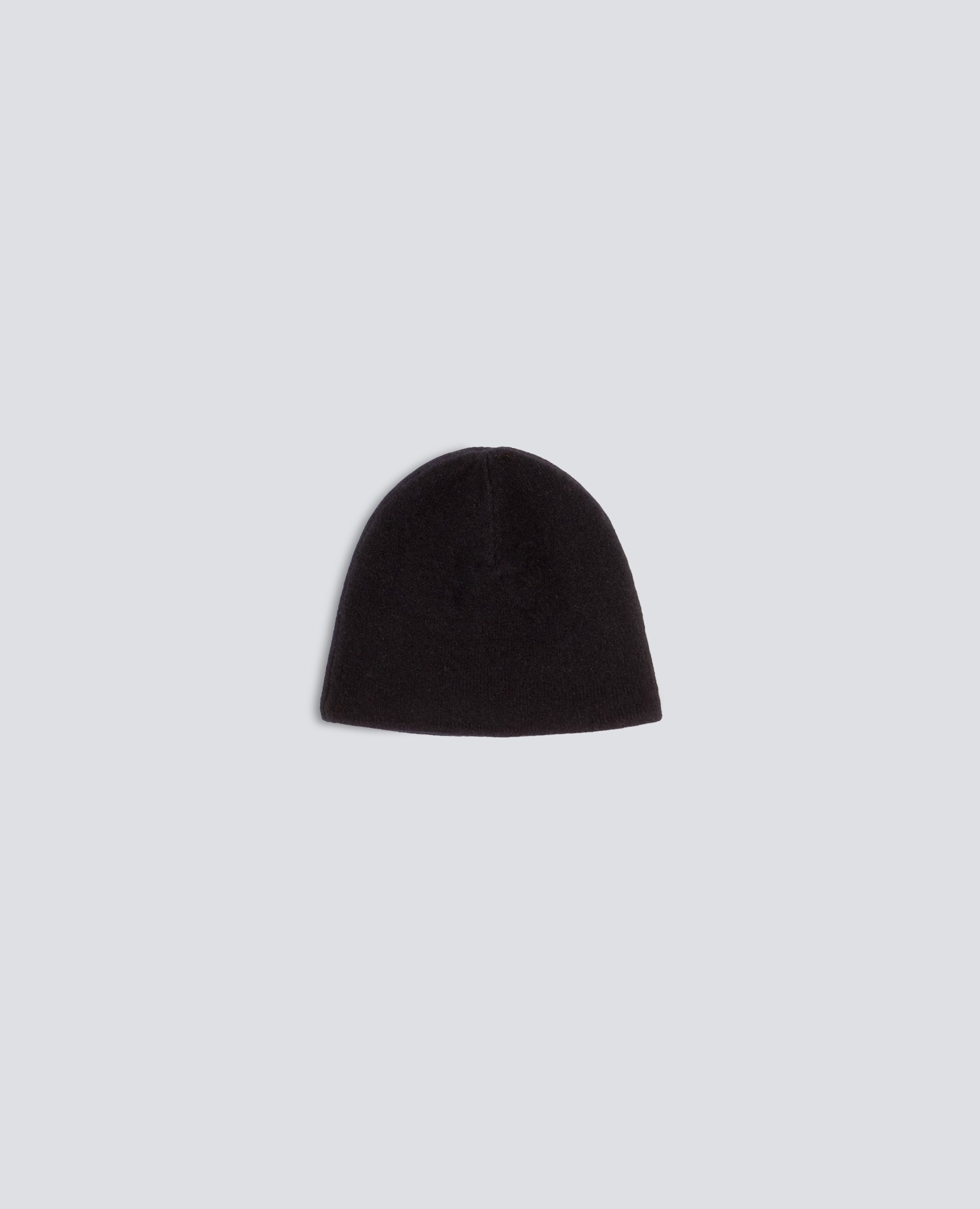 BERRETTO IN LANA, YAK E CASHMERE - NERO - ASPESI