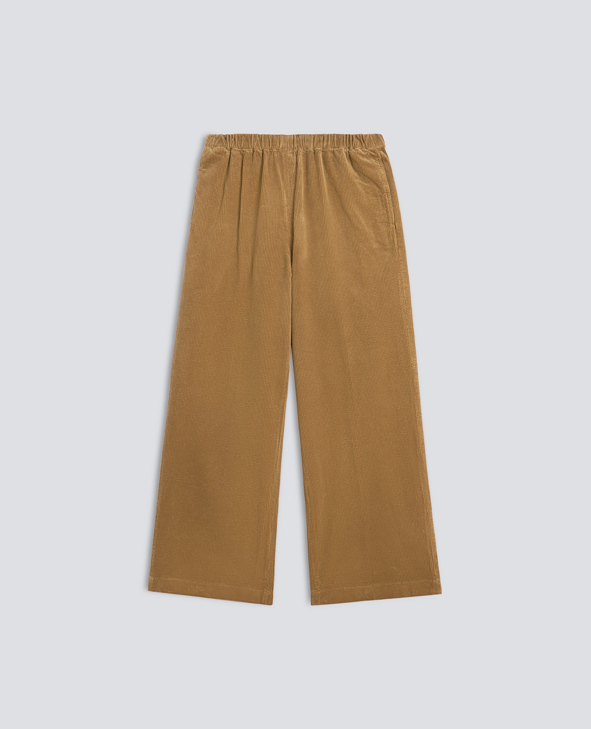 PANTALON DE PANA CON ELASTICO - BEIGE - ASPESI