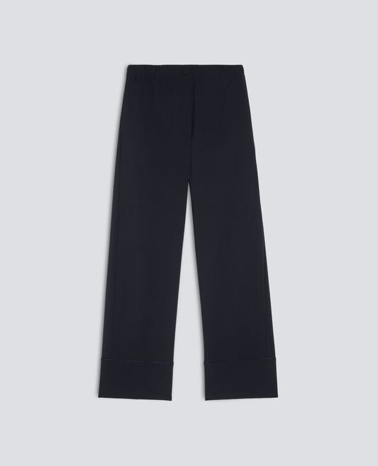 HOSE AUS TECNOLANA-FLANELL - BLU - ASPESI