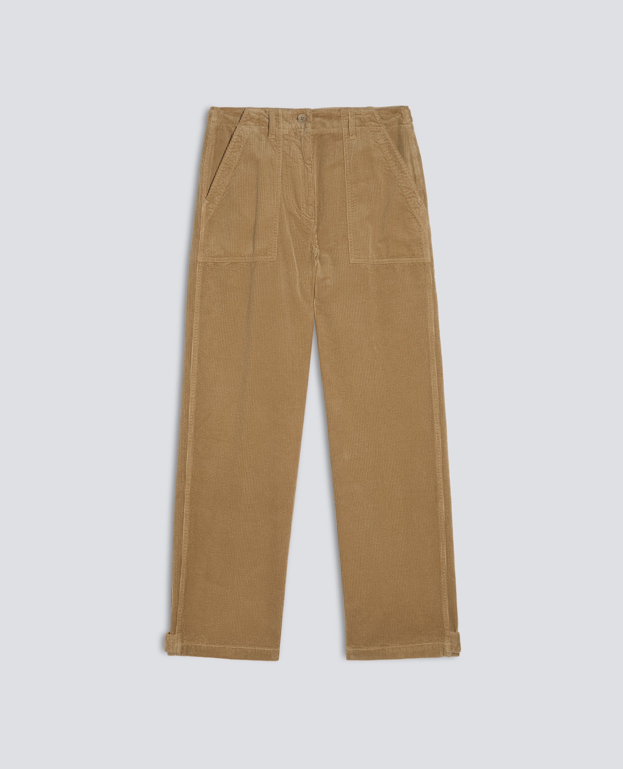 PANTALONE IN VELLUTO A COSTE - BEIGE - ASPESI