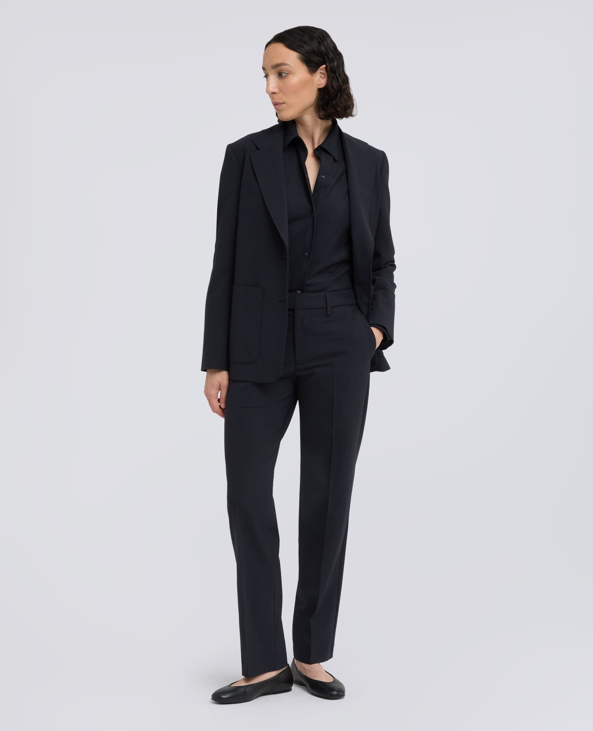 SUR-CHEMISE -GLUE- EN FLANELLE TECNOLANA COMFORT - BLU - ASPESI