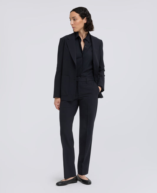 GIACCA CAMICIA -GLUE- IN FLANELLA TECNOLANA COMFORT - BLU - ASPESI