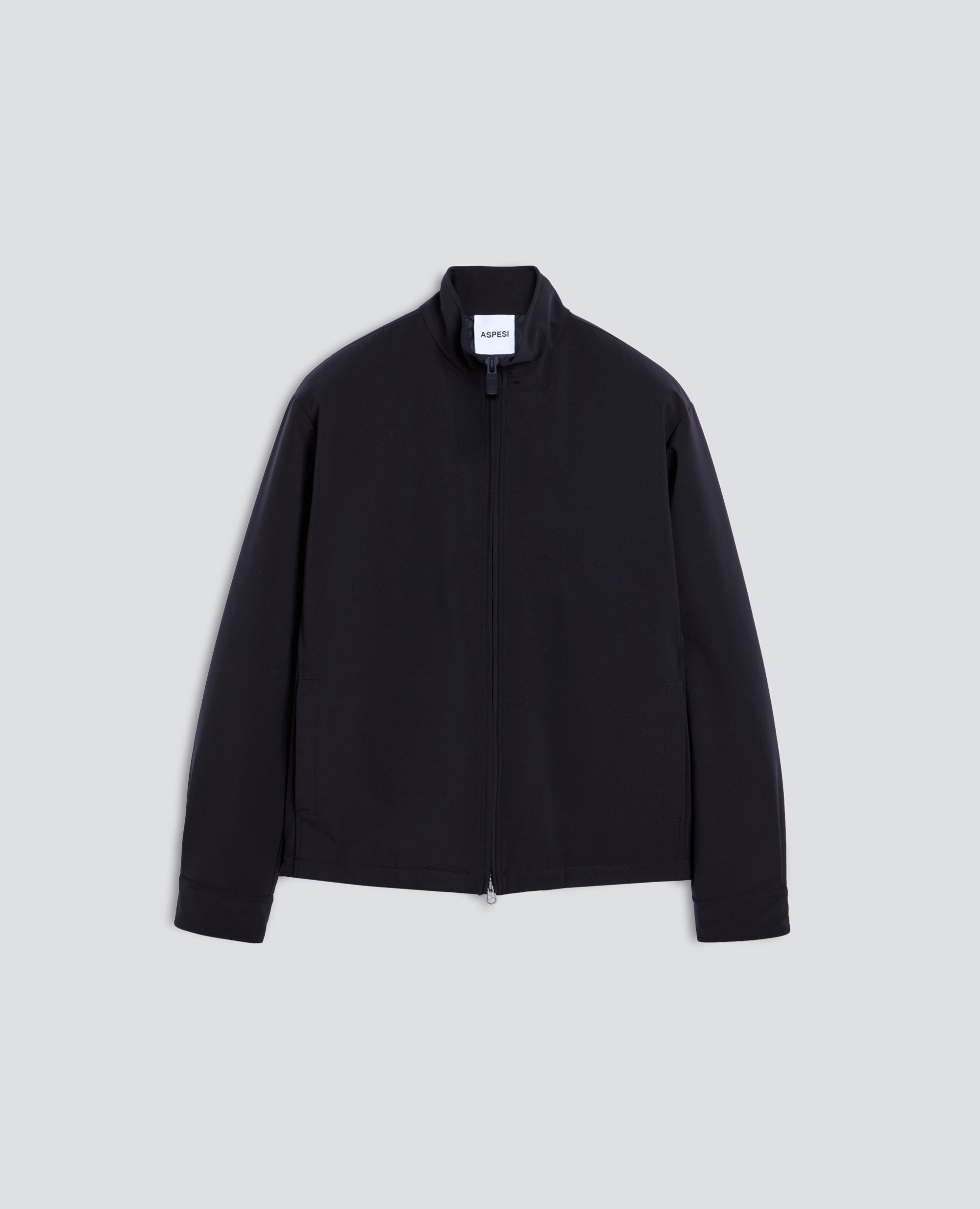 GIUBBOTTO IN TWILL IDROREPELLENTE - BLU - ASPESI