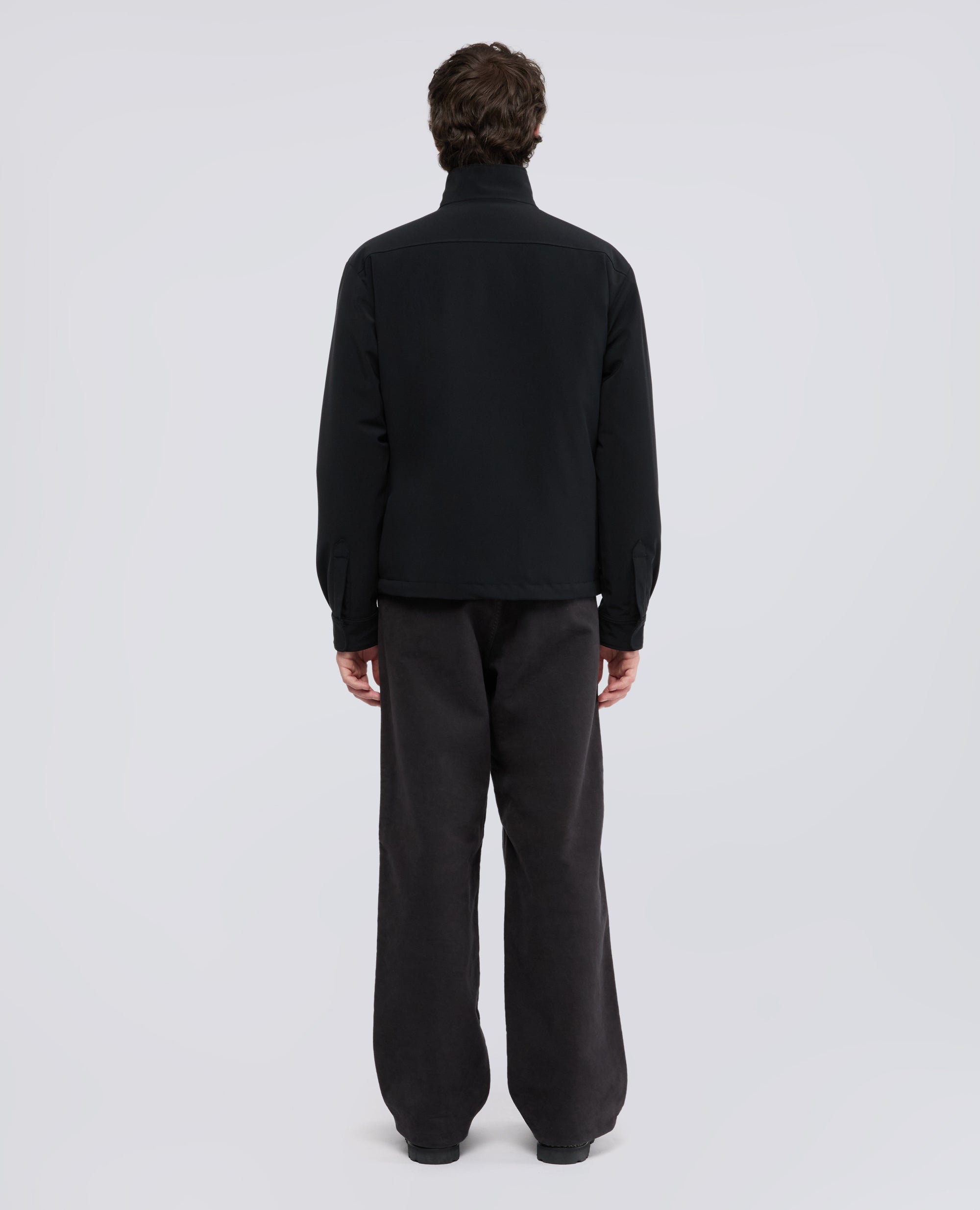 GIUBBOTTO IN TWILL IDROREPELLENTE - NERO - ASPESI