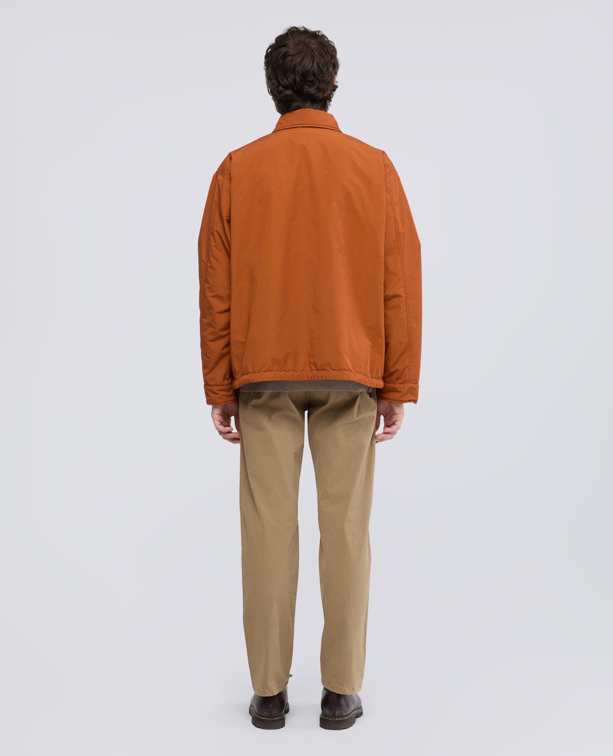 CAMICIA IN MISTO NYLON IDROREPELLENTE - ARANCIO - ASPESI