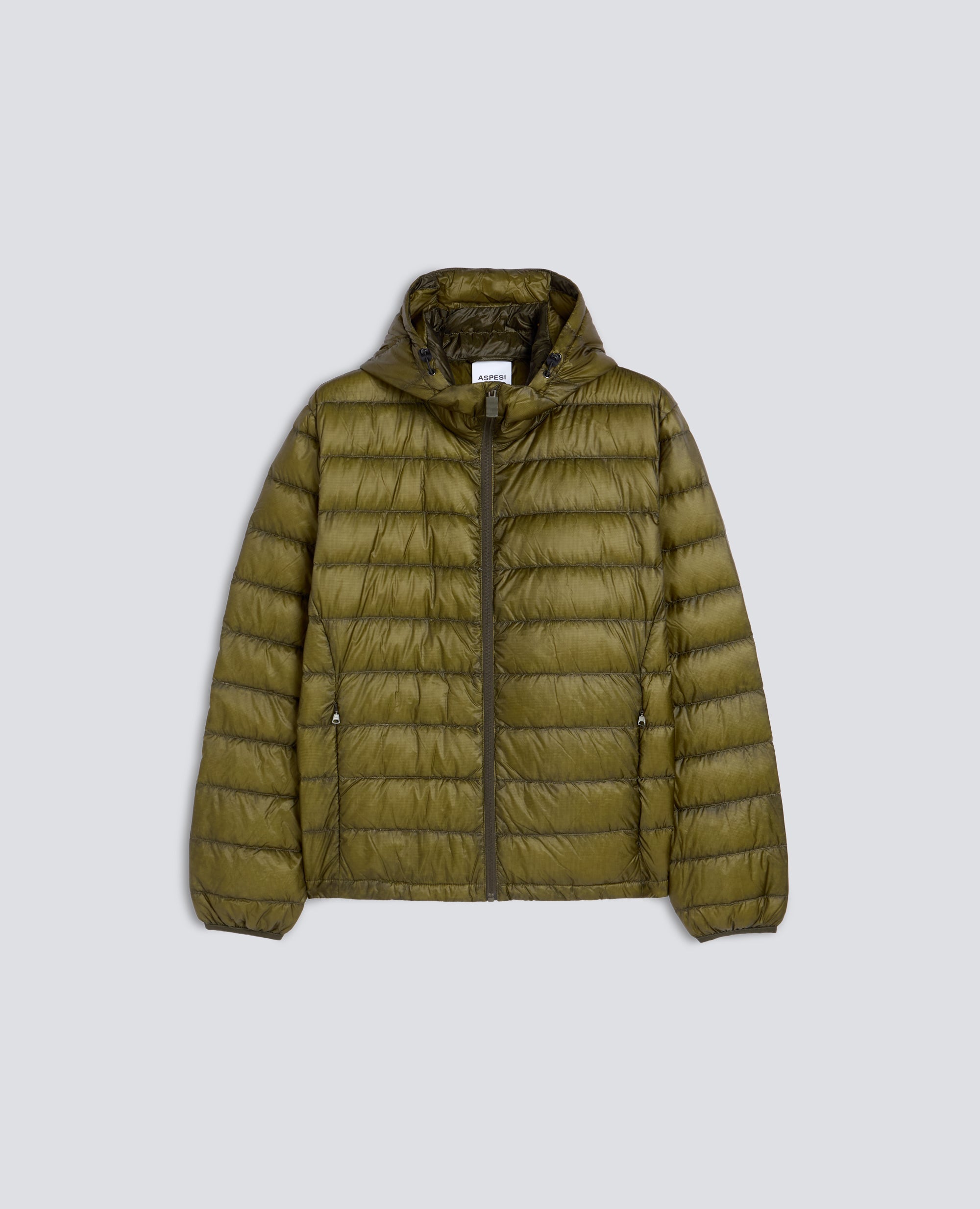GIUBBOTTO IN NYLON IMBOTTITO - VERDE - ASPESI