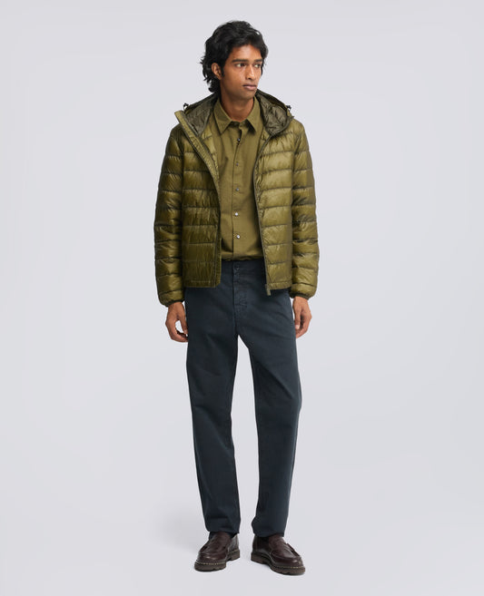 GIUBBOTTO IN NYLON IMBOTTITO - VERDE - ASPESI