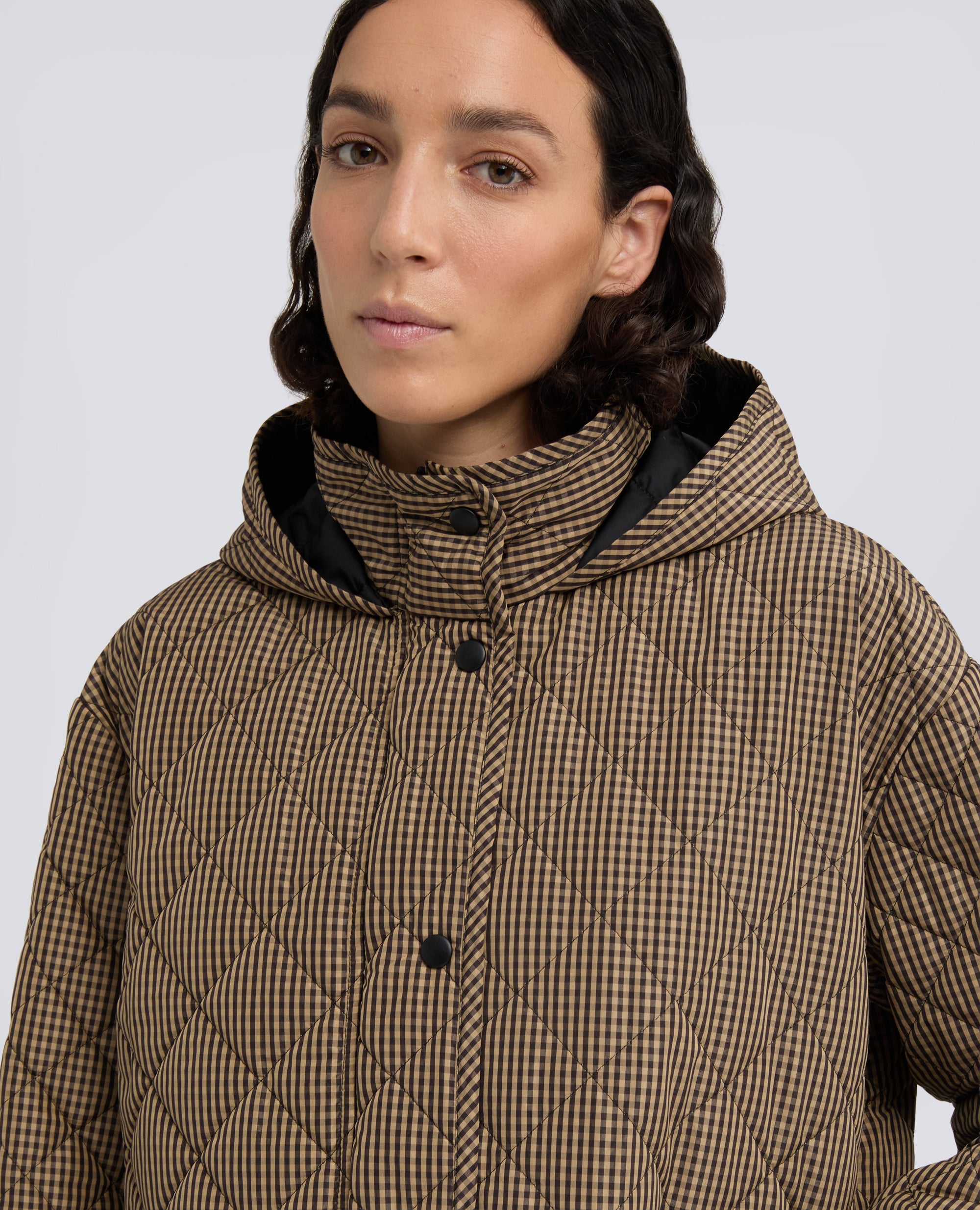 BLOUSON AUS POLYESTER-TAFT, GARNGEFARBT - MULTICOLOR - ASPESI