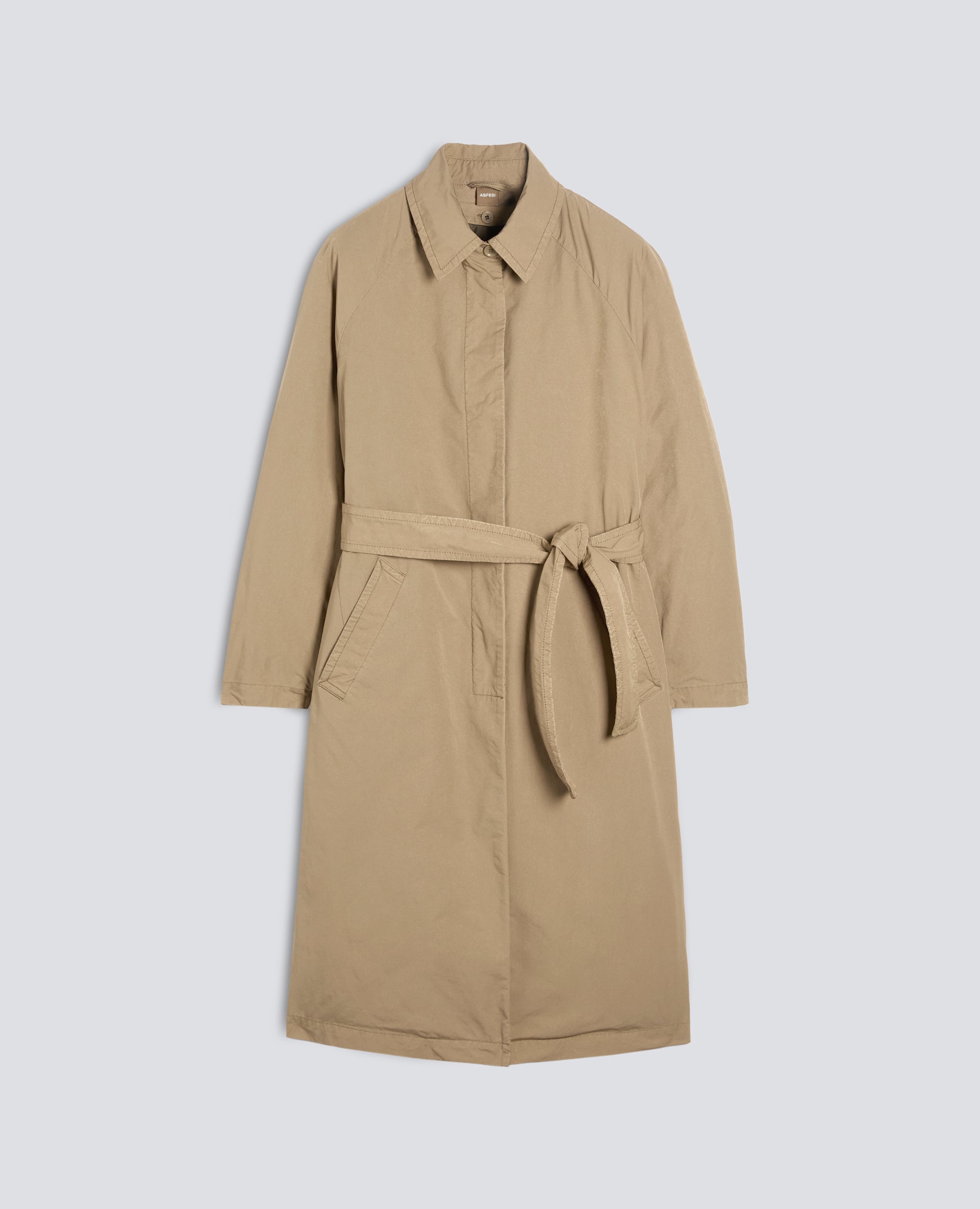 CAPPOTTO ESSENZIALE CON INTERNO STACCABILE TRAPUNTATO - BEIGE - ASPESI