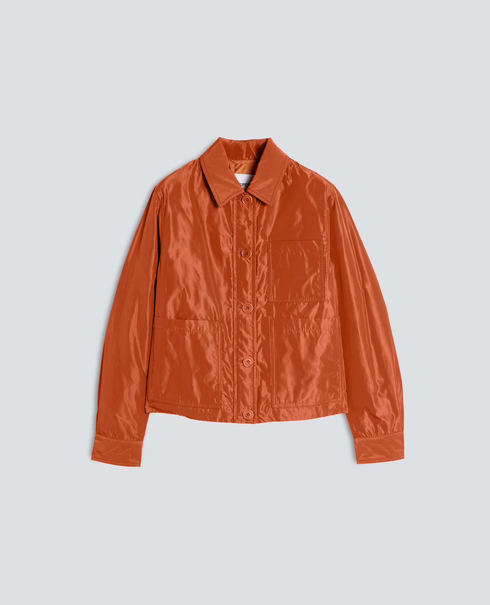 GIACCA IN TESSUTO TECNICO IMBOTTITA CON OVATTA THERMORE® - ARANCIO - ASPESI
