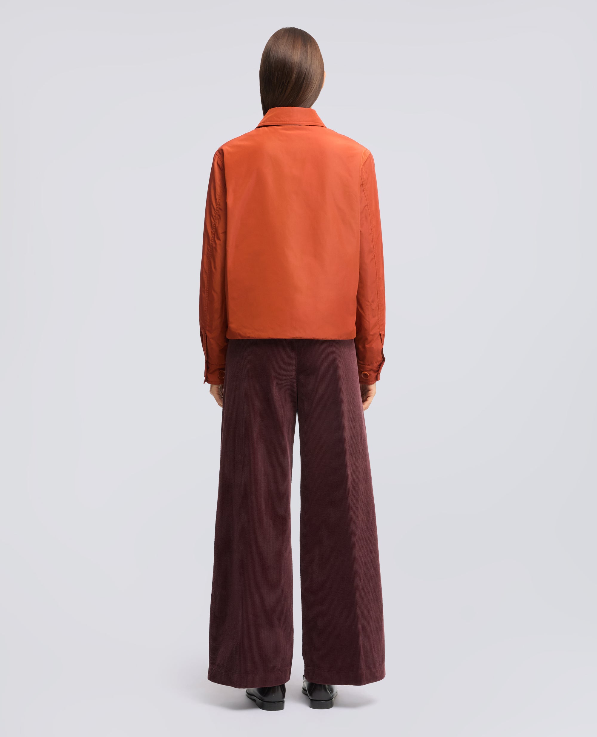 GIACCA IN TESSUTO TECNICO IMBOTTITA CON OVATTA THERMORE® - ARANCIO - ASPESI
