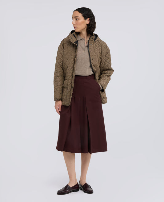 POLO EN LAINE ET CACHEMIRE - BEIGE - ASPESI
