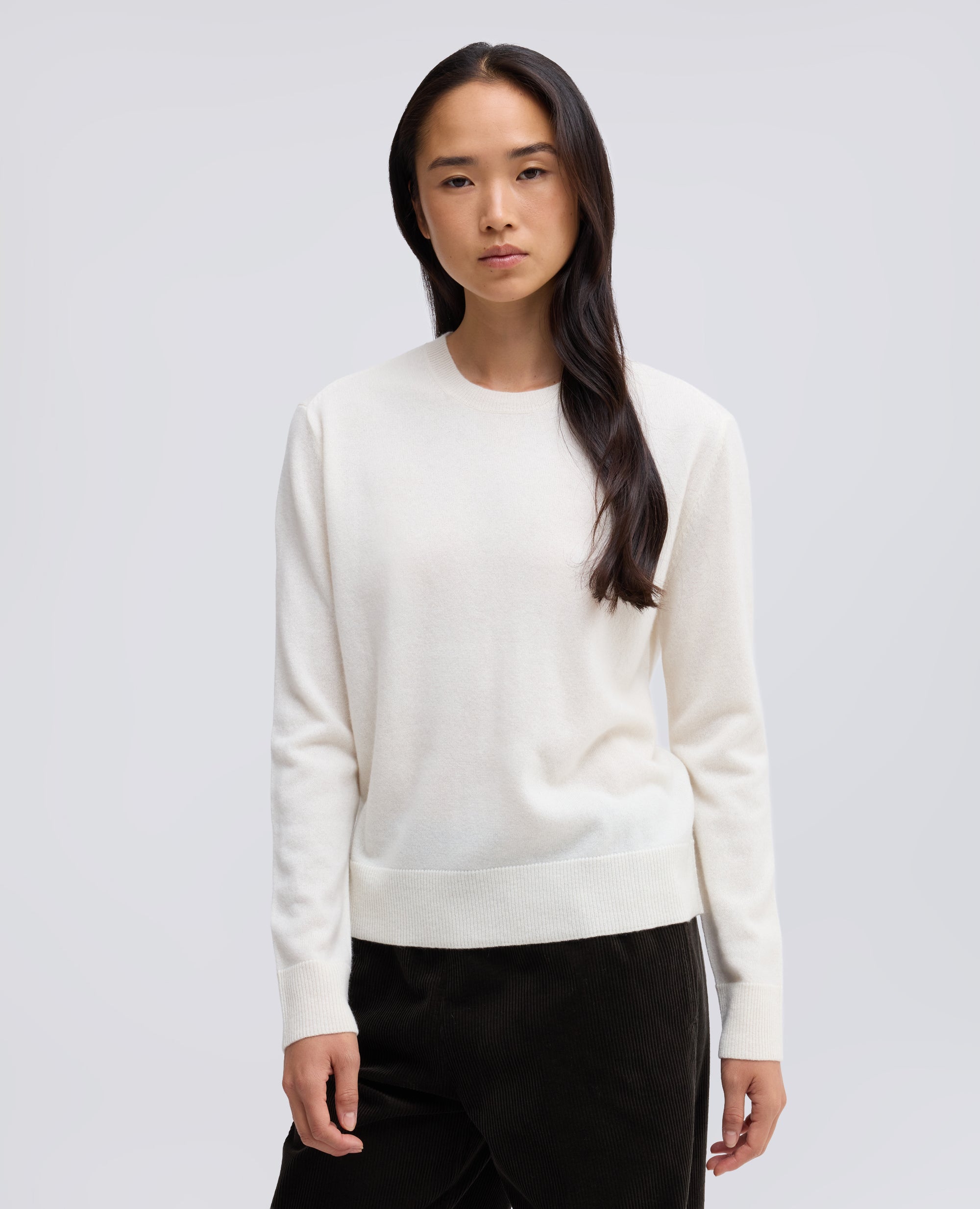 MAGLIA GIROCOLLO IN CASHMERE - NATURALE - ASPESI