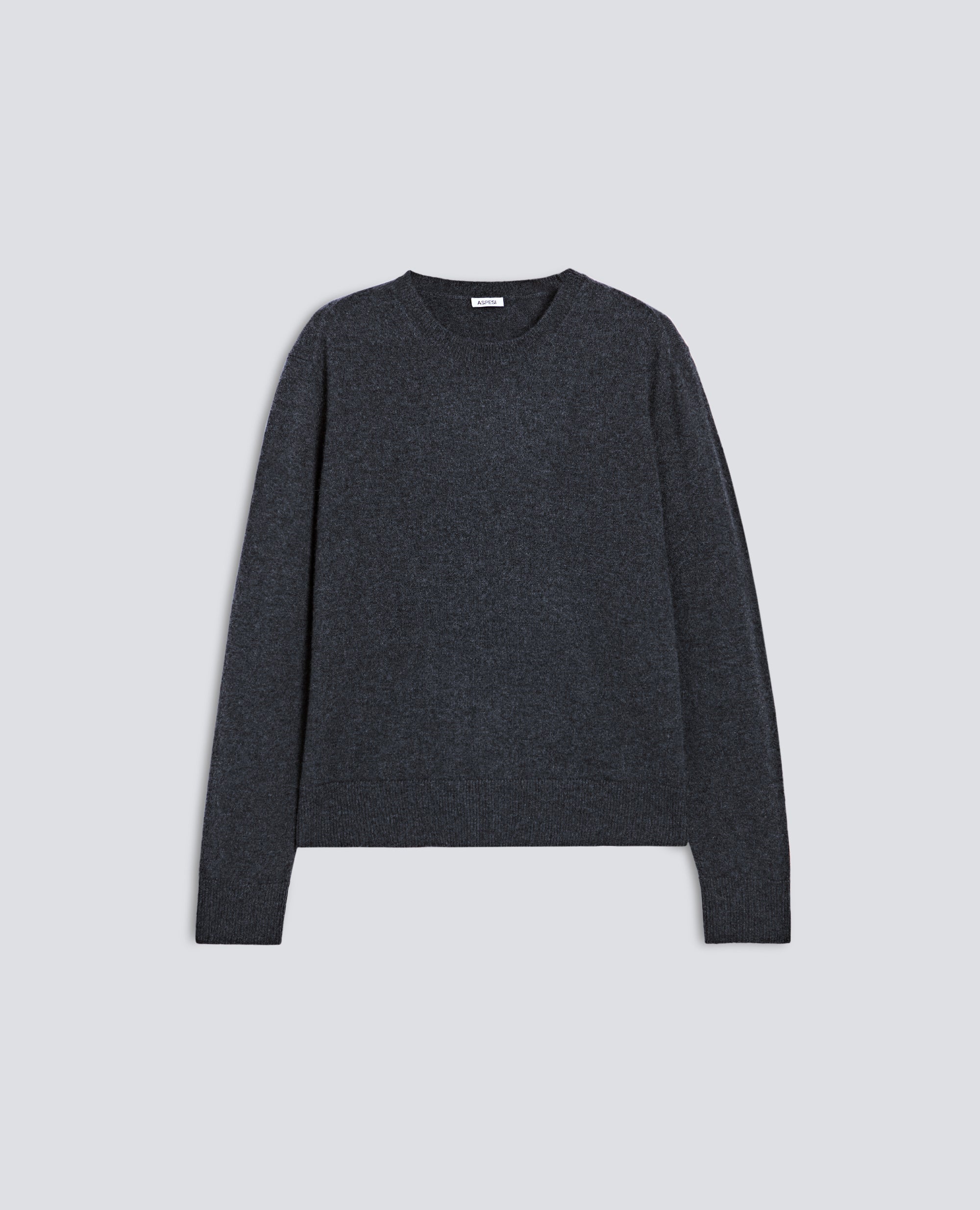 MAGLIA GIROCOLLO IN CASHMERE - GRIGIO - ASPESI
