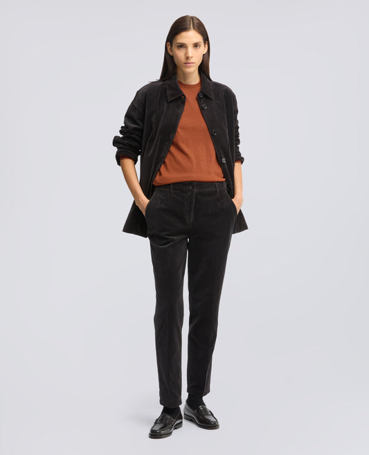 MAGLIA GIROCOLLO IN LANA MERINO - ARANCIO - ASPESI