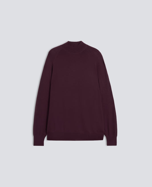 MAGLIA DOLCEVITA IN LANA MERINO - ROSSO - ASPESI