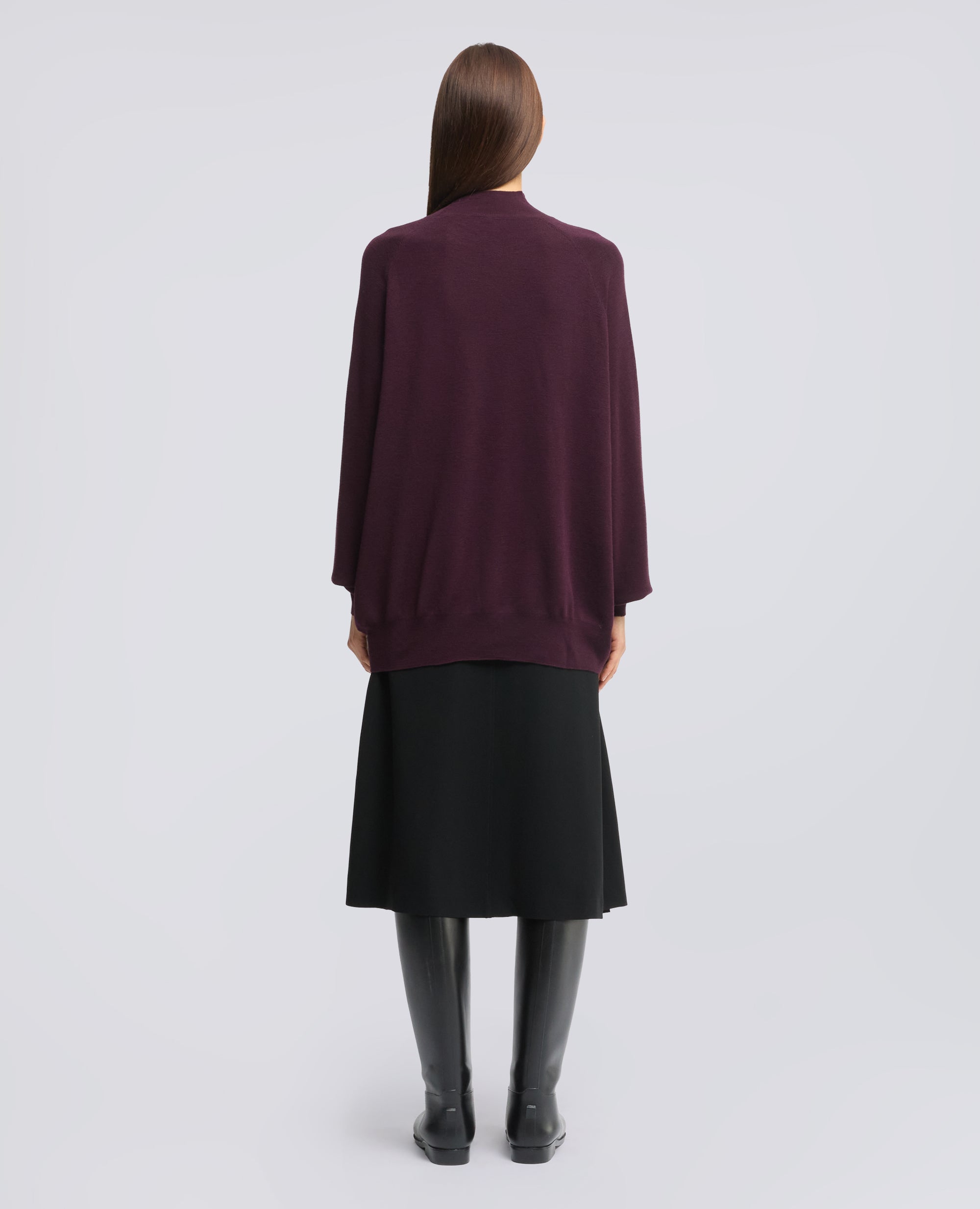 MAGLIA DOLCEVITA IN LANA MERINO - ROSSO - ASPESI