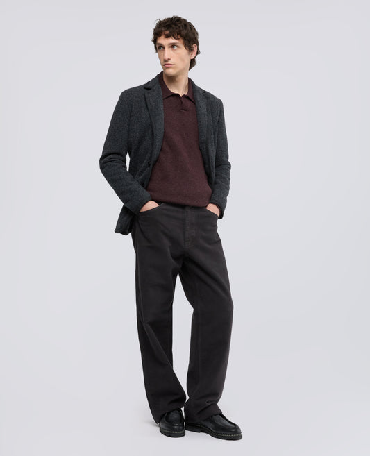 POLO REALIZZATA IN MISTO LANA E NYLON - ROSSO - ASPESI