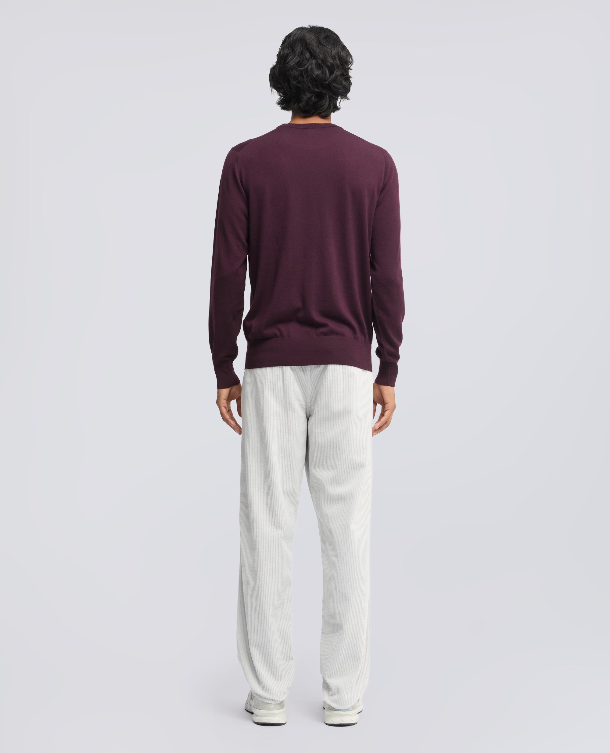 MAGLIA GIROCOLLO IN LANA MERINO - ROSSO - ASPESI