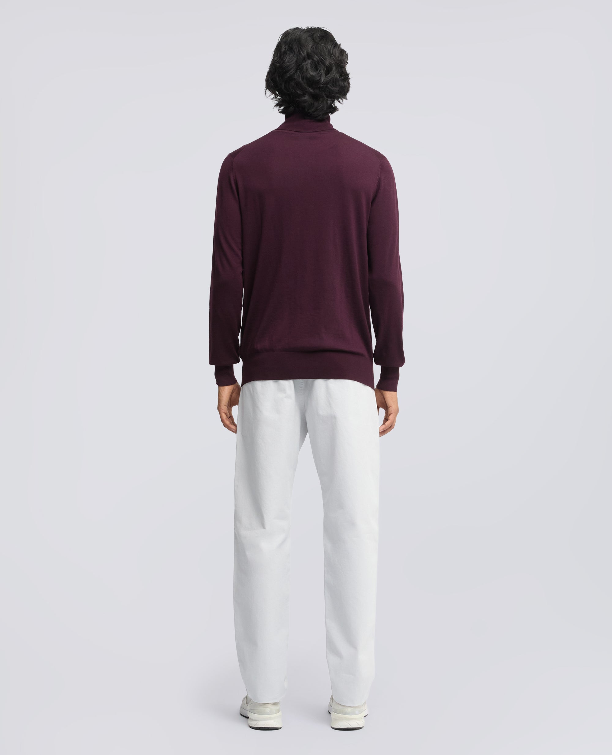 MAGLIA DOLCEVITA IN LANA MERINO - ROSSO - ASPESI
