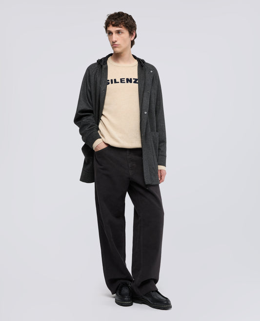 MAGLIA GIROCOLLO IN MISTO LANA, YAK E CASHMERE - NATURALE - ASPESI
